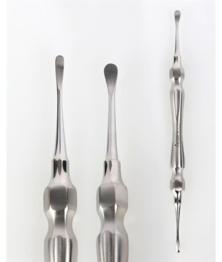 Queen  Doğrusal Oval Periost Elevatörü 5Mm-2 9Mm 19Cm - Q327-038B2