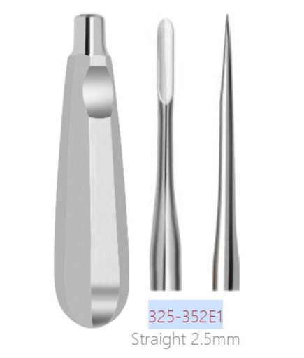 Queen  Düz Lüxatör Elevatör Lüxatör 2-5Mm 16Cm - Q325-352E1