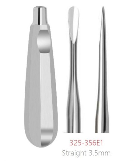 Queen  Düz Lüxatör Elevatör Lüxatör 3-5Mm 16Cm - Q325-356E1