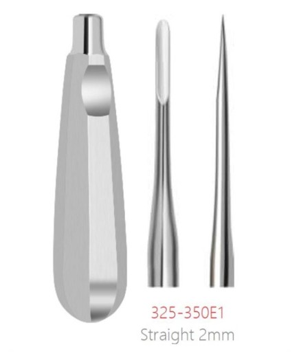 Queen  Düz Lüxatör Elevatör Lüxatör 2Mm 16Cm - Q325-350E1