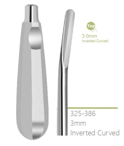 Queen  Ters Eğri Lüxatör Elevatör Lüxatör 3Mm 16Cm - Q325-386E1