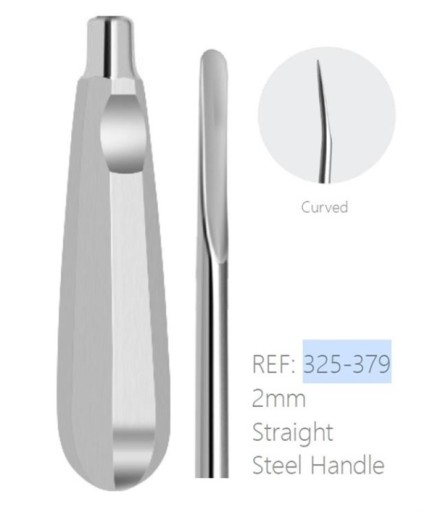 Queen  Eğri Lüxatör Elevatör Lüxatör 2Mm 16Cm - Q325-379E1