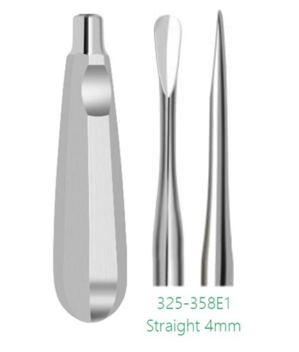 Queen  Düz Lüxatör Elevatör Lüxatör 4Mm 16Cm - Q325-358E1