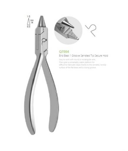 Queen  Bird Beak (Angle) Pensi 12 5Cm - Q7004