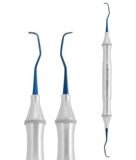 QTGC3H012 Titanyum Kaplama Küret Gracey Fig. 1/2 17Cm