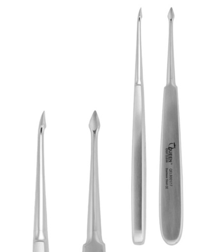 QELB001 Düz Ok Uçlu Elevatör Bernard 4Mm 15Cm