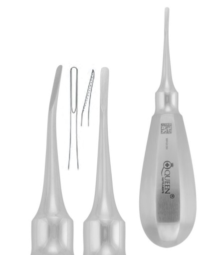 330-034-001A Eğri Lüxatör Elevatör Lüxatör 2Mm 12,5Cm