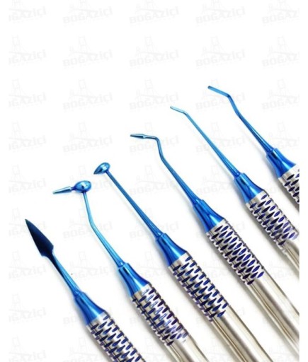 SBC3HSET001 Titanyum Kompozit Aleti Seti 6 Ad./Pkt