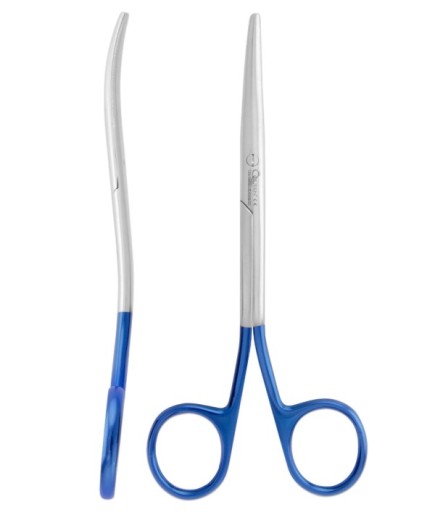 103-096 SC Super Cut (Tırtıklı) S Eğri Cerrahi Makas Metzenbaum 14,5Cm