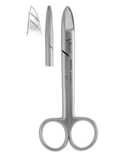 Q-35-493 Düz Kron Ve Tel Makası 12Cm