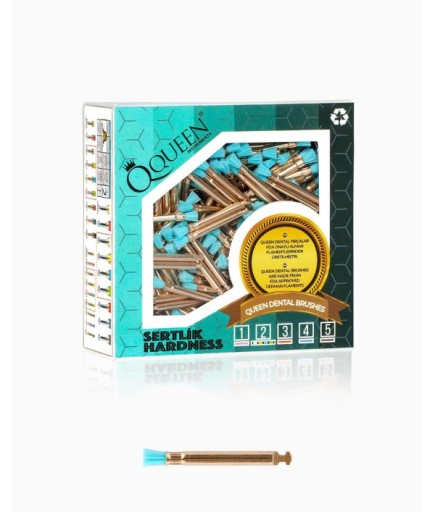 Q-LBL-3MM Açık Mavi Yumusak (Sertlik:2) Polisaj Fırçası 3Mm.