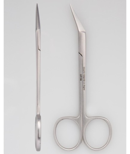 012-275-115 Açılı Cerrahi Makas Wagner 11,5Cm