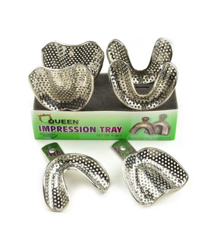 QITS042 Alt-Üst Dişsiz, Delikli Ölçü Kaşiğı Seti Fig. 3 9,8Cm 6 Parça/Pkt