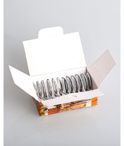 SMM009 Rodyum Rodyum Ayna Seti 4 Numara Fig. 4 5Cm 12 Parça/Pkt