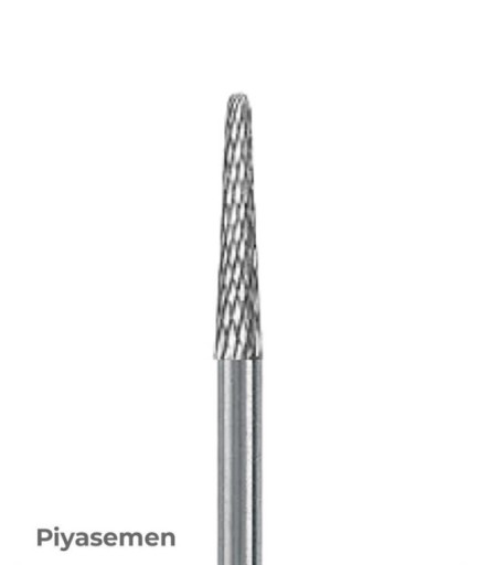 Bosphorus Piyesemen Tungsten Karbit LAB TC Oval Konik Frez