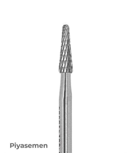 Bosphorus Piyesemen Tungsten Karbit LAB TC Oval Konik Frez