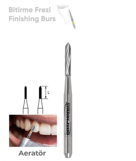 Bosphorus Aeratör Tungsten Karbit TC Chamfer Frez