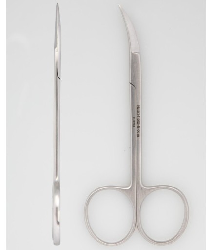 012-273-115 Eğri Cerrahi Makas Iris 11,5Cm