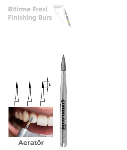 Bosphorus Aeratör Tungsten Karbit TC Mum Alevi Frez