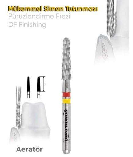 Bosphorus Aeratör Tungsten Karbit TC Konik Chamfer Frez