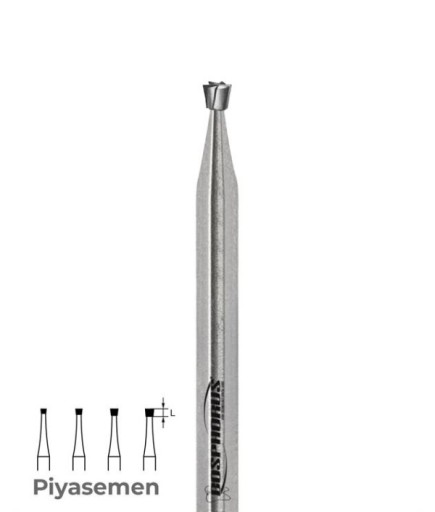 Bosphorus Piyesemen Tungsten Karbit HP TC Ters Konik Frez
