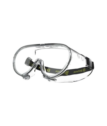 BYM S-1551 QUATTRO VENTİLSİZ / GÖZLÜK / ŞEFFAF ANTIFOG KORUYUCU OTOKLAVLANABİLRİ HASTANE GÖZLÜĞÜ