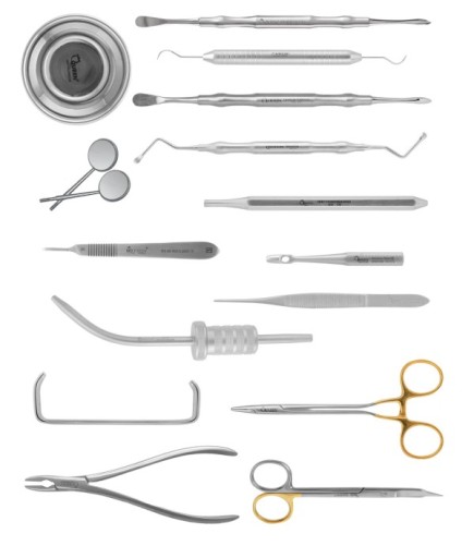 QSETDVT002 Queen Cerrahi Set 16 Parça