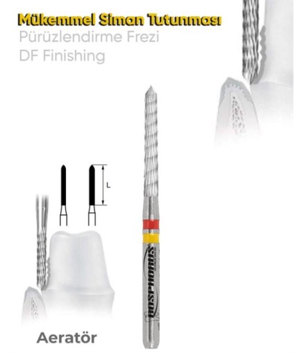 Bosphorus Aeratör Tungsten Karbit TC Chamfer Frez