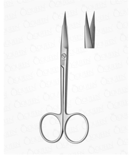 Queen  Düz Cerrahi Makas Stevens 11Cm - Q315-048