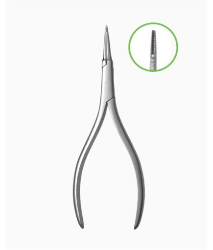 Queen  Düz Mikro Çekim Preseli Ve Kök Pensi 15Cm - QET018