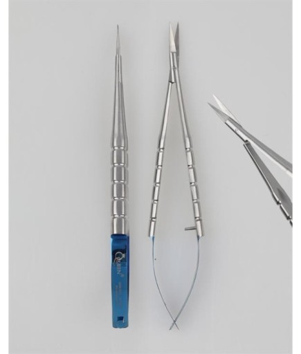 Queen TC Tungsten Carbide Düz Cerrahi Makas Castroviejo 14Cm - QMSCS011