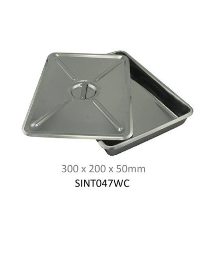 Savana Kapaklı Takım Alet Tepsisi 30 X 20 X 5Cm 2 Parça-Pkt- SINT047WC