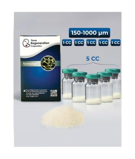 Biogenix İnsan Kaynaklı Greft (Kemik Tozu), 150-1000 Μm, 1+1+1+1+1Cc - 29004-11111