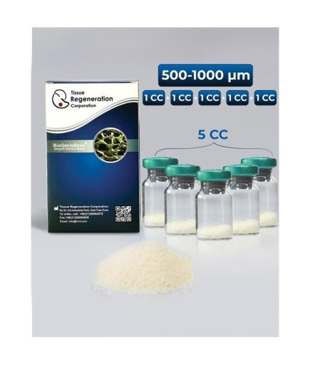Biogenix İnsan Kaynaklı Greft (Kemik Tozu) ,500-1000Μm, 1+1+1+1+1Cc - 29024-11111