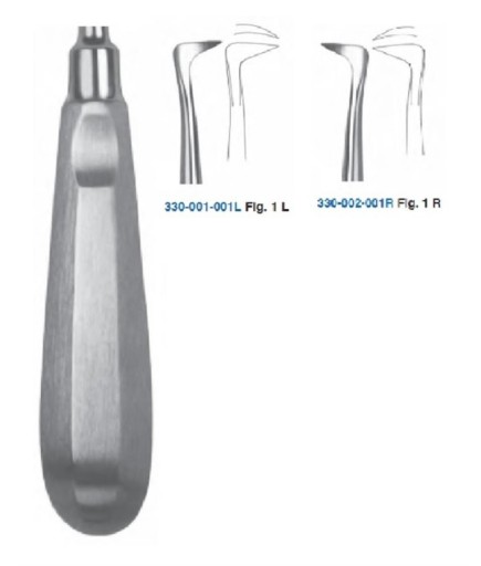 SET00038 Sağ-Sol Cryer Elevatör Seti Cryer 16Cm 2 Parça/Pkt