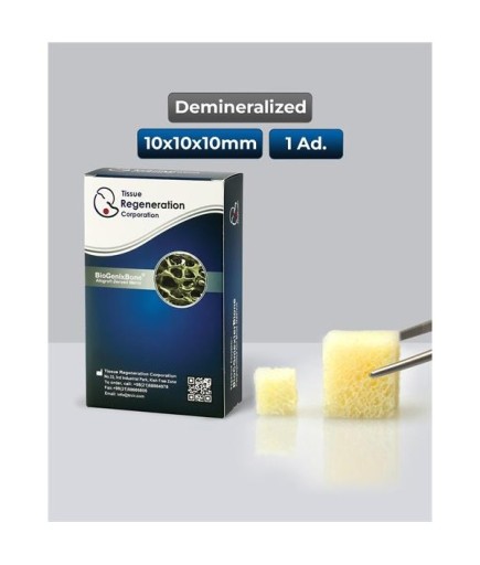 DBM Demineralize Blok Küp Greft, CANCELLOUS CUBE 1, 1Pcs