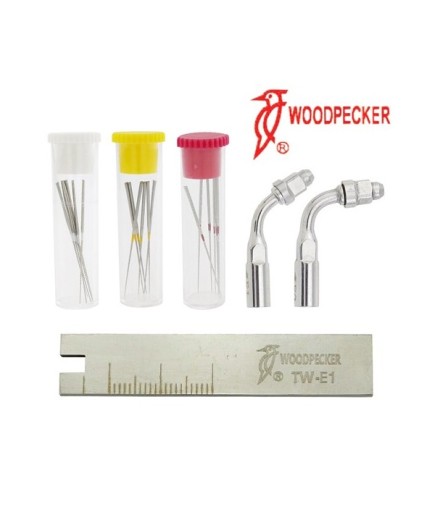 Woodpecker Ultrasonik Scaler Endo Uç Seti - Temizlik Uçları 