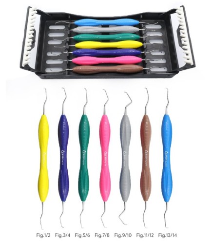 Q8007001M Gracey Küret 7 Ad./Kaset