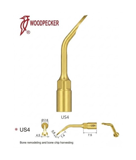 Woodpecker US4 Piezzo Ultrasurgery Kemik Kesme Ucu