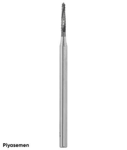 HBCB162 Piyesemen Tungsten Karbit Cerrahi Kemik Kesici Frez, Lindemann Frezi Frez