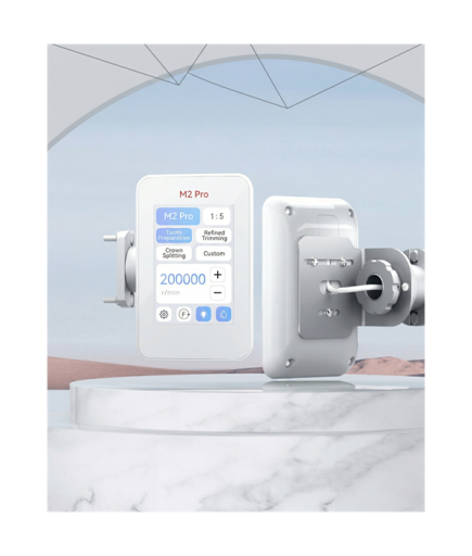 Woodpecker M2 Pro Dental Elektirikli Mikromotor+ Kırmızı Kuşak Anguldurva