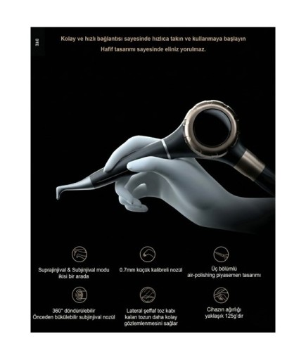 Woodpecker DTE AP-H Airflow Cihazı