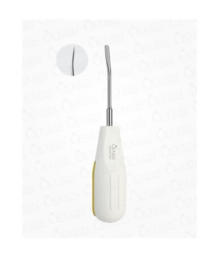 Plastik Saplı Eğri Lüxatör-Bien Elevatör Lüxatör 3Mm 16Cm