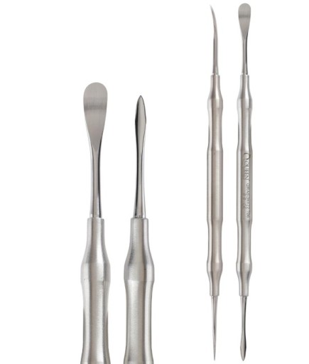 QRAS2H122 Doğrusal Oval/Sivri Periost Elevatörü K-N 5Mm/3Mm 17Cm