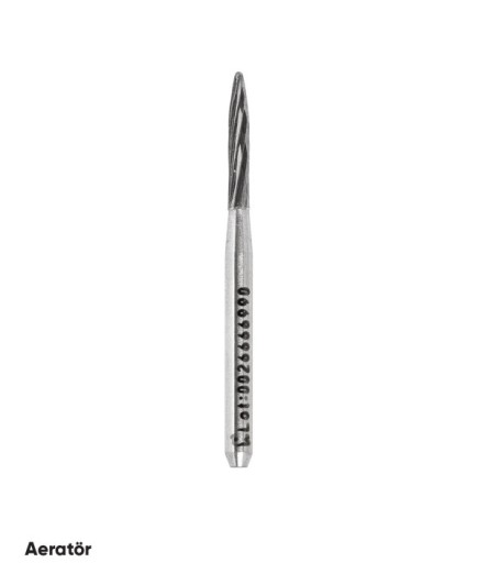 FBCF48L Aeratör Tungsten Karbit Alev Uçlu, Bitirme Frez