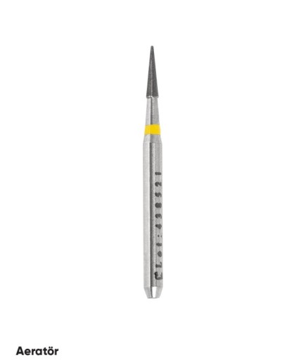 FBCF133F Aeratör Tungsten Karbit Sivri Bitim Konik, Bitirme Frez