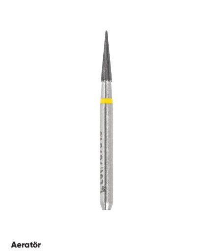 FBCF134F Aeratör Tungsten Karbit Sivri Bitim Konik, Bitirme Frez