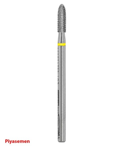 HBCC139VFX Piyesemen Tungsten Karbit Alev Uçlu, Laboratuvar Frez