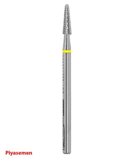 HBCC138VFX Piyesemen Tungsten Karbit Yuvarlak Bitim Konik, Laboratuvar Frez