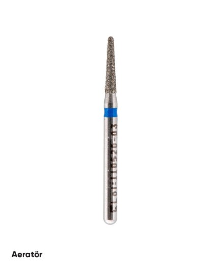 871 Aeratör Elmas Yuvarlak Bitim Konik Şemfır Frez